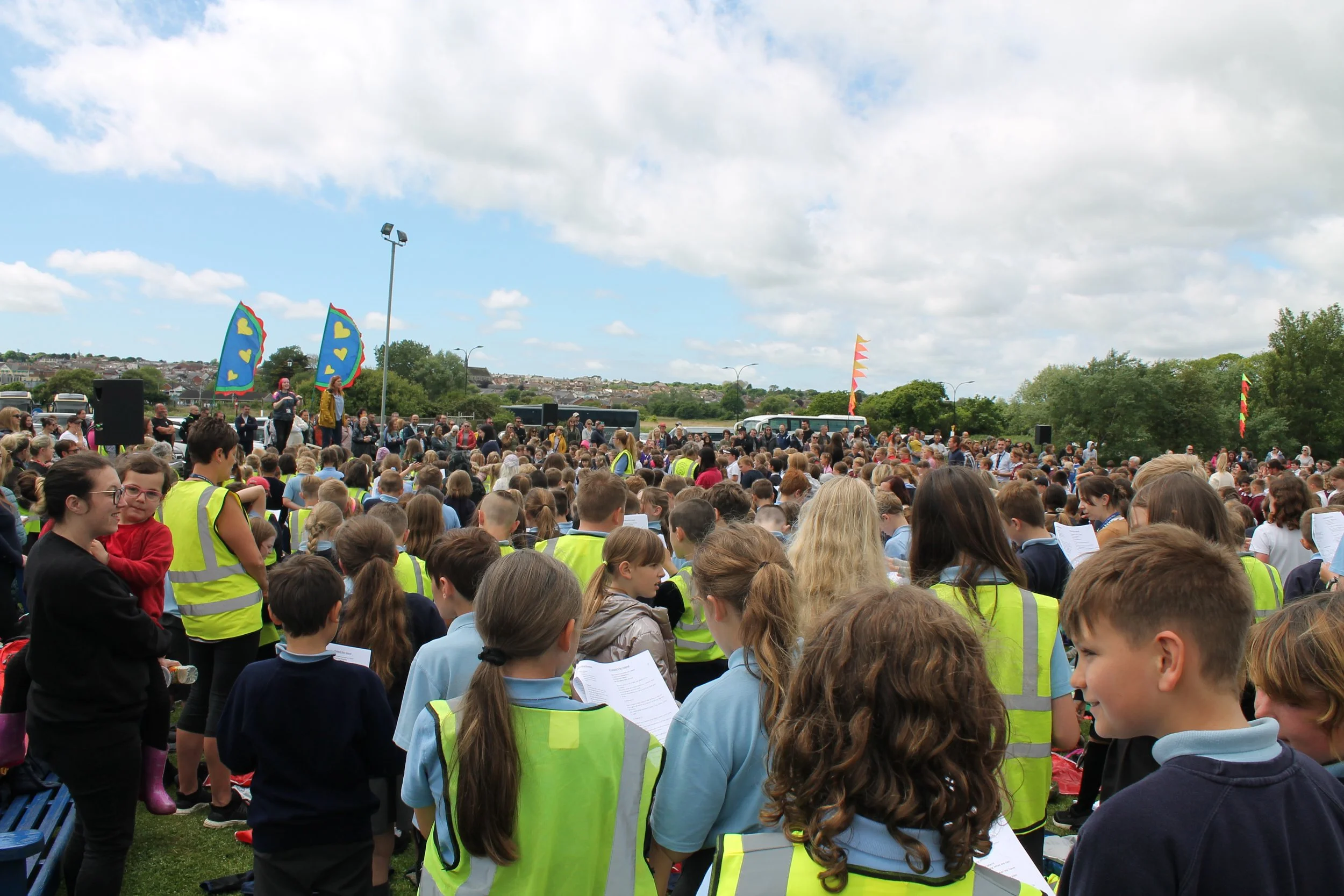 From the IOW: "Biosphere Big Sing" is a big hit