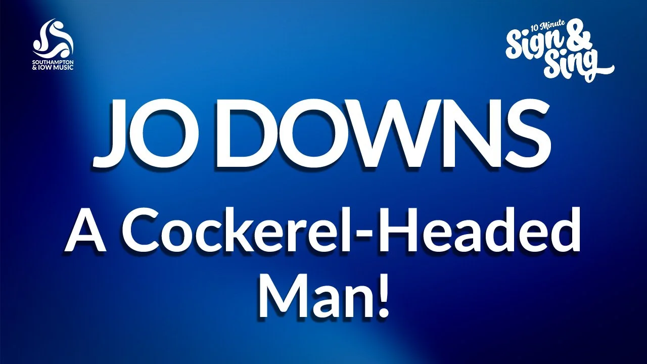 A Cockerel-headed Man: An Original Song by Jo Downs for SIOW Music &amp; Brading Roman Villa