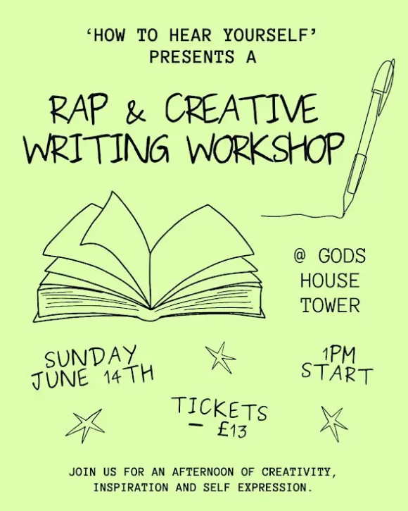 How To Hear Yourself: Rap &amp; Music Production Workshops at God's House Tower