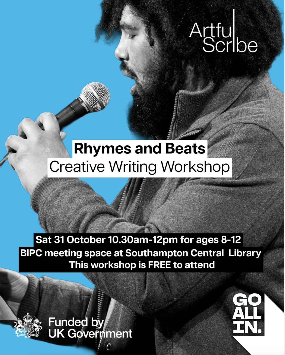 Artful Scribe: Rhymes &amp; Beats creative writing workshop