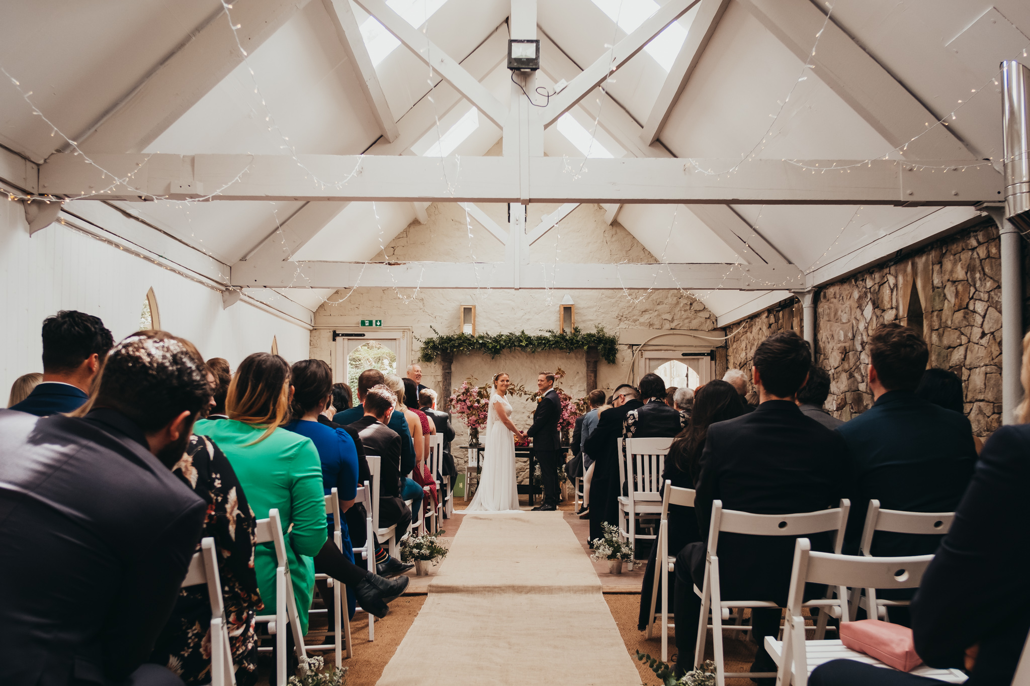 Getting Married Old Barn in Lancashire