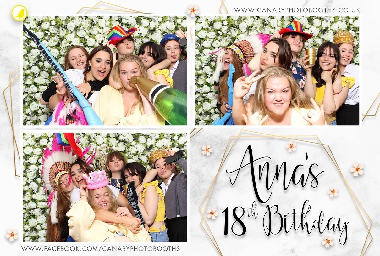 I&rsquo;m sure there were a lot of sore heads following the celebration of Anna&rsquo;s 18th birthday last night! It was great to see so many family and friends partying in fancy dress! Happy birthday!