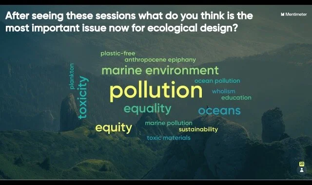 After seeing these session what do you think is the most important issue now for ecological design?
