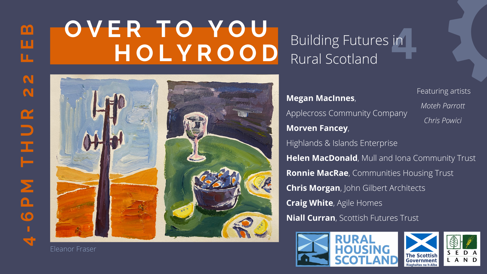 Building Futures in Rural Scotland 4 - Over To Your Holyrood