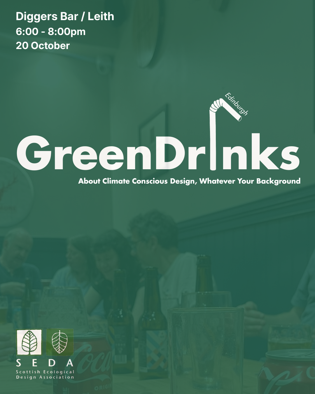 October Greendrinks Edinburgh