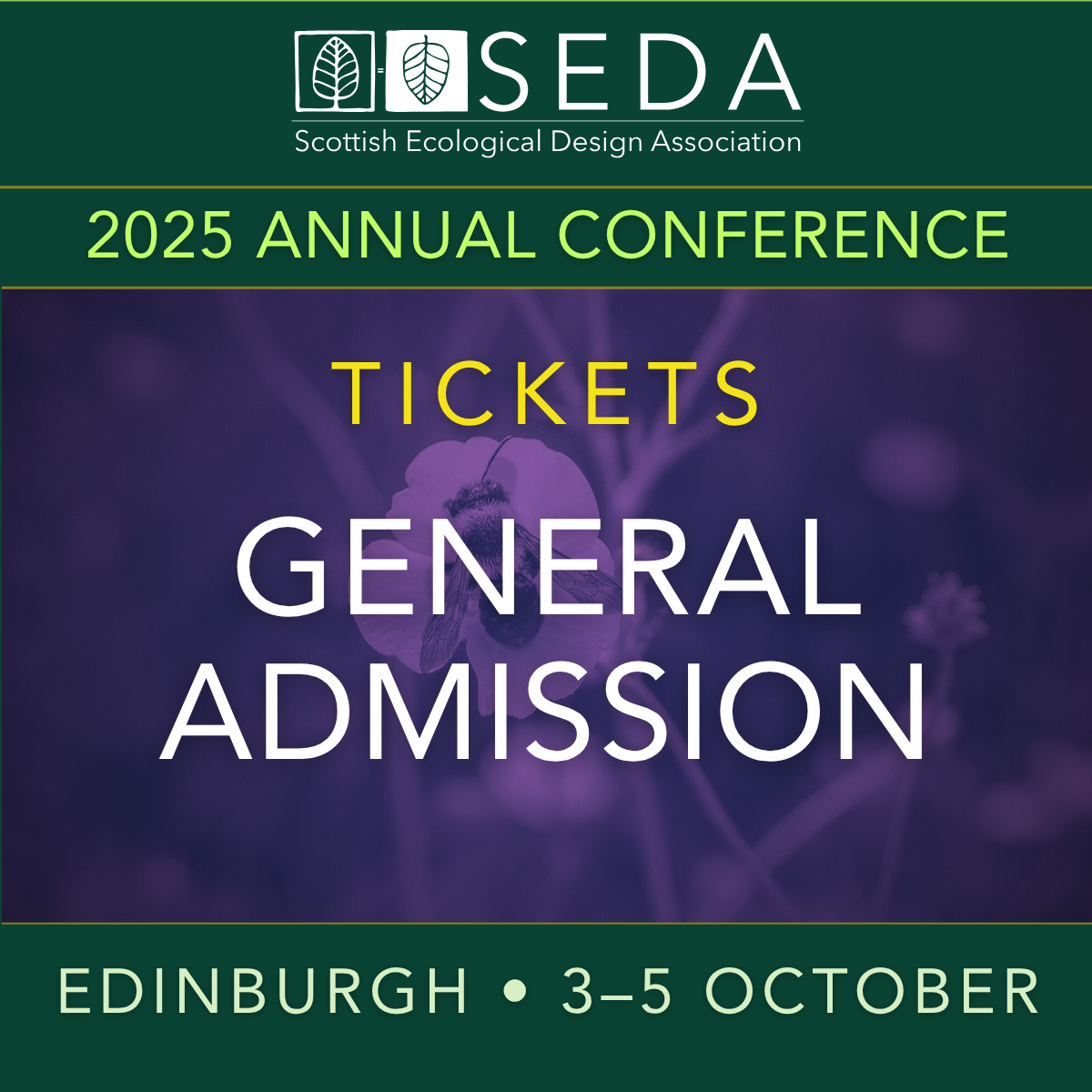 SEDA Conference 2025 - 3 Day ticket