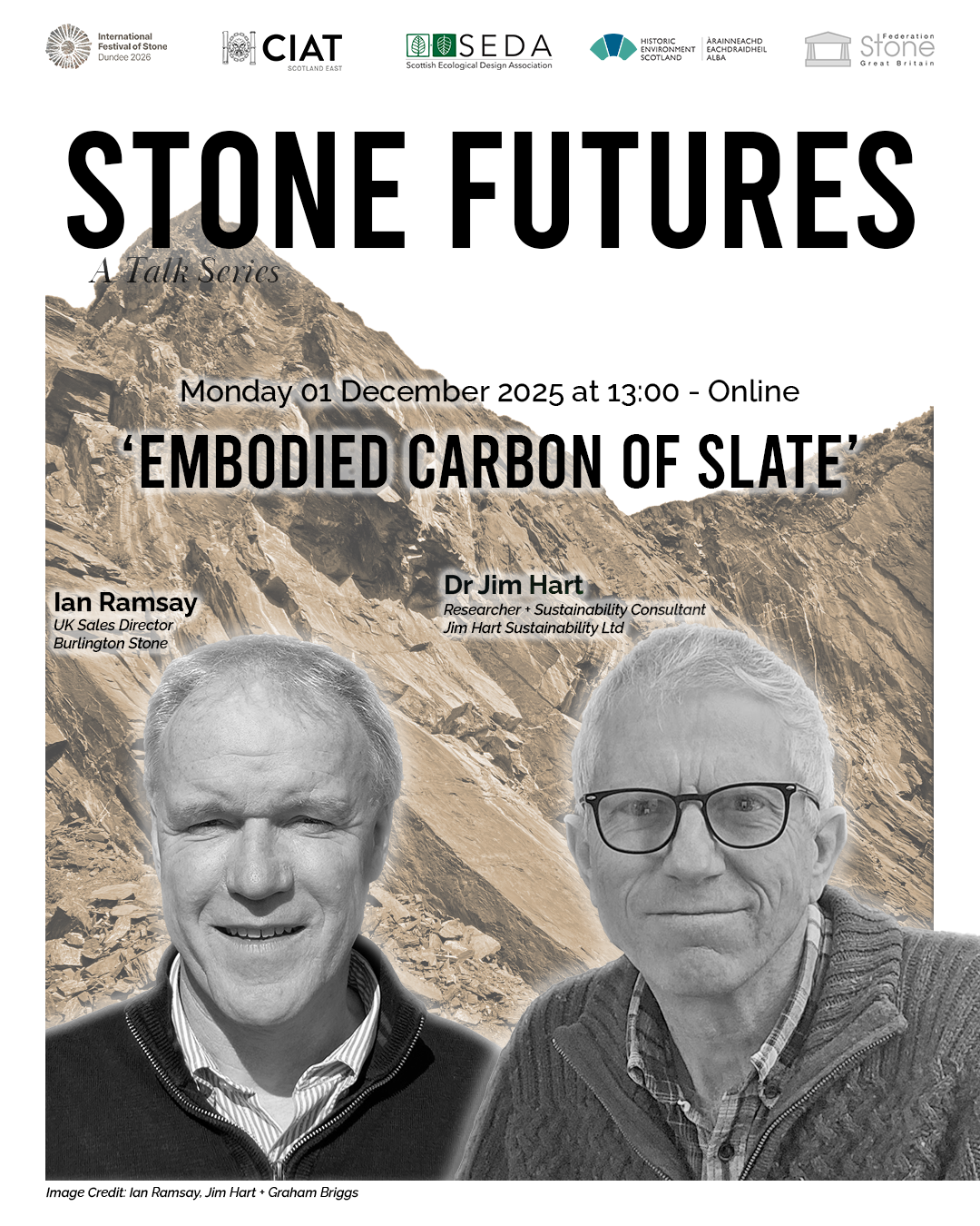 Stone Futures 3 - Embodied Carbon of Slate - Online