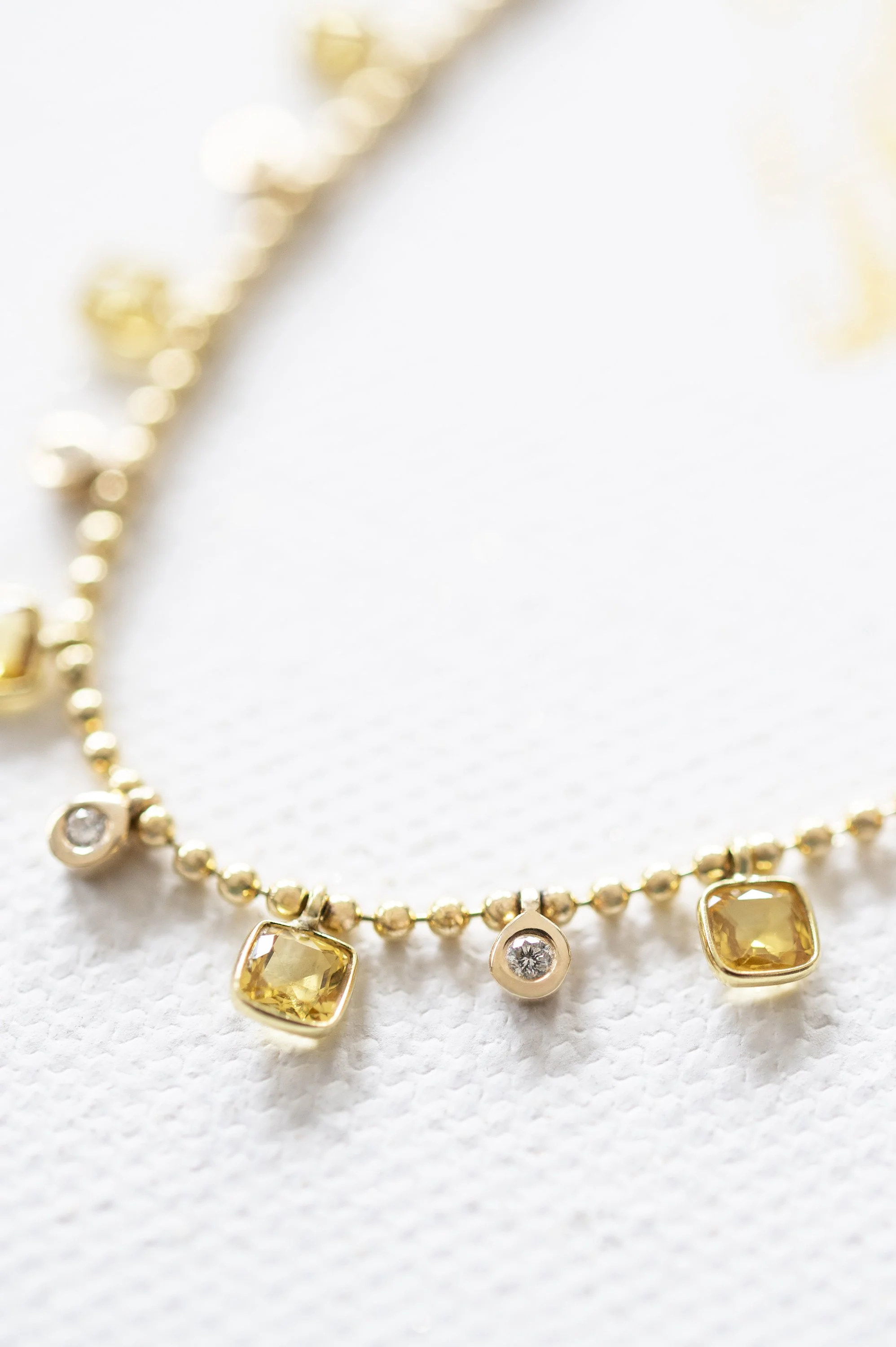 MEADOW sapphire diamond Necklace