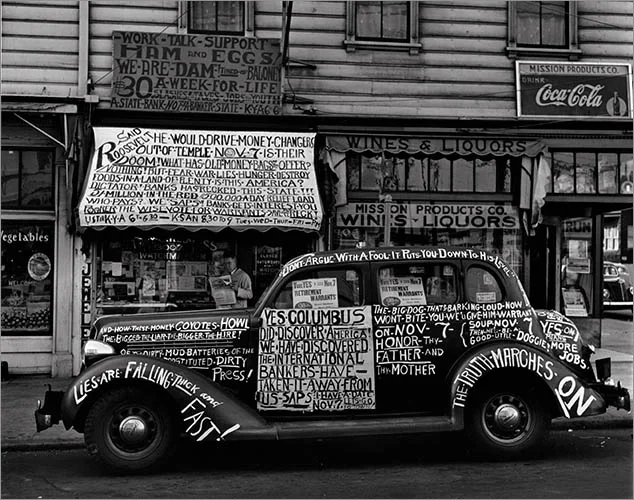 Yes, Columbus Discovered America!", San Francisco, 1938