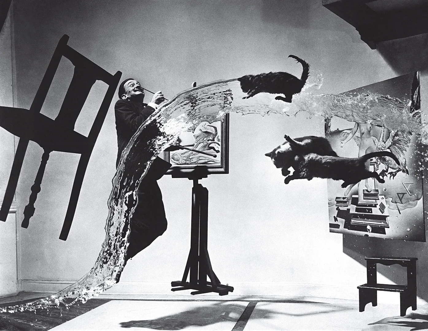 Dalí Atomicus by Philippe Halsman