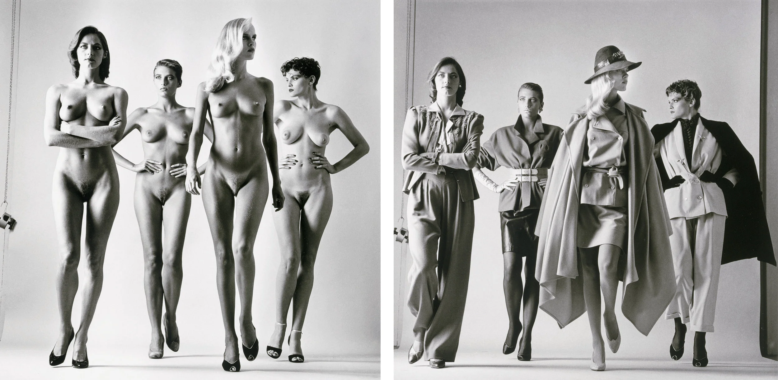 Helmut Newton “Naked and Dressed/Paris” (1981)