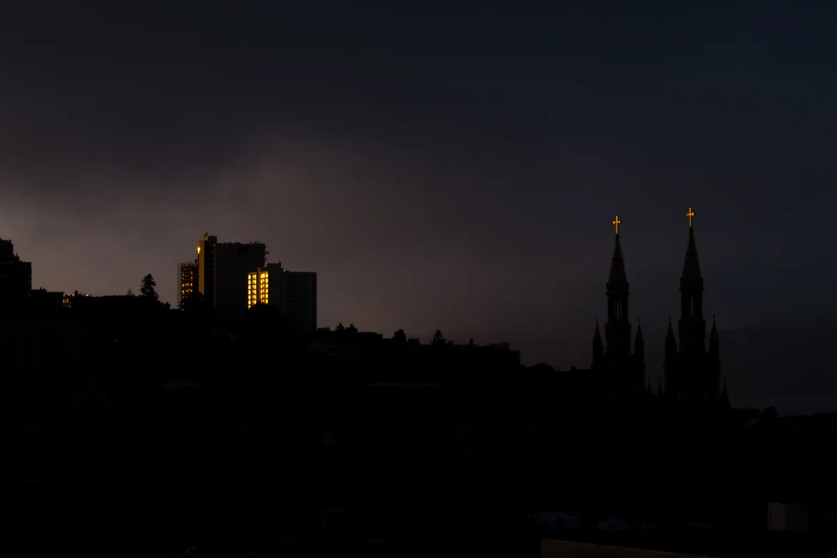 Sunset, Christmas Eve 2018