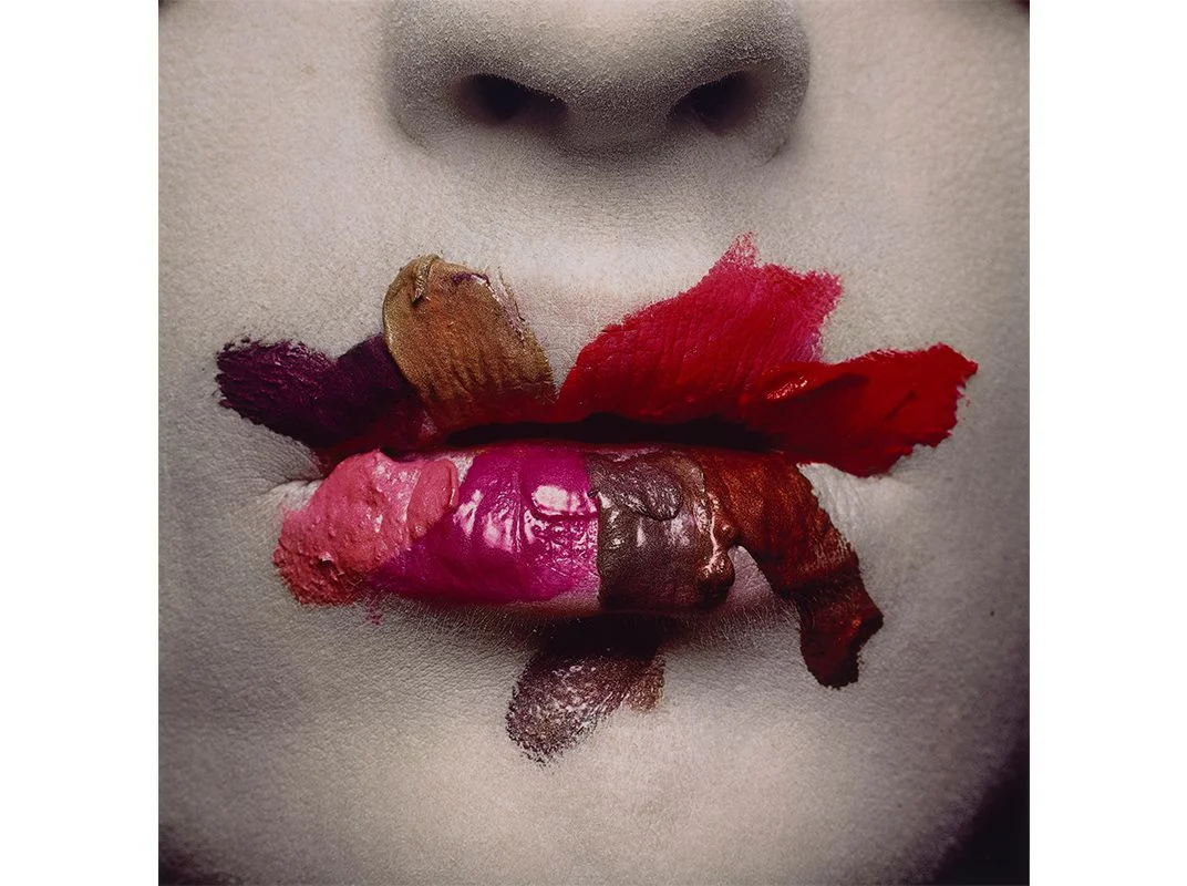 Irving Penn, Mouth, (for L'Oréal advertisement (1986)