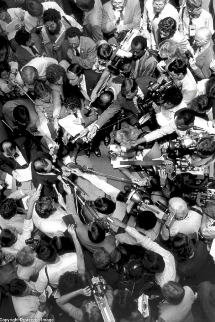 Shmuel Thaler, “Mario Cuomo Press Conference” (1984)