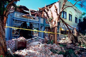 Shmuel Thaler, “Santa Cruz, the Loma Prieta Earthquake” (1989)