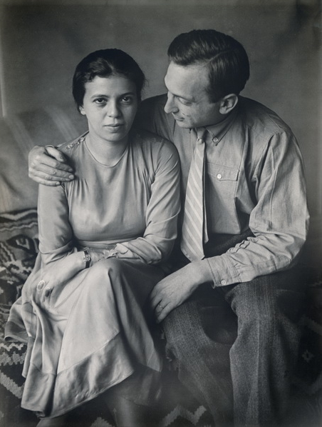 André Kertész, "My Elizabeth” (Wedding photo), 1931