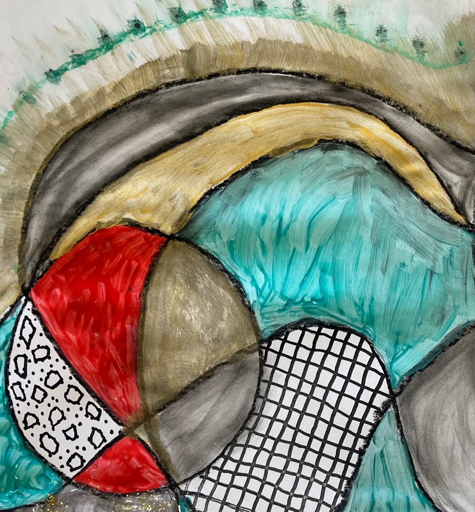 New abstract experimental work - detail - work in progress. Loving the paint, pen and metallic combinations.
.
.
.
.
.
.
.
.
.
.
#abstract #abstractart #mixedmediaart #mixedmedia #inkandpaintonpaper #worksonpaper #wip #wipart #wipartwork #artist #wor