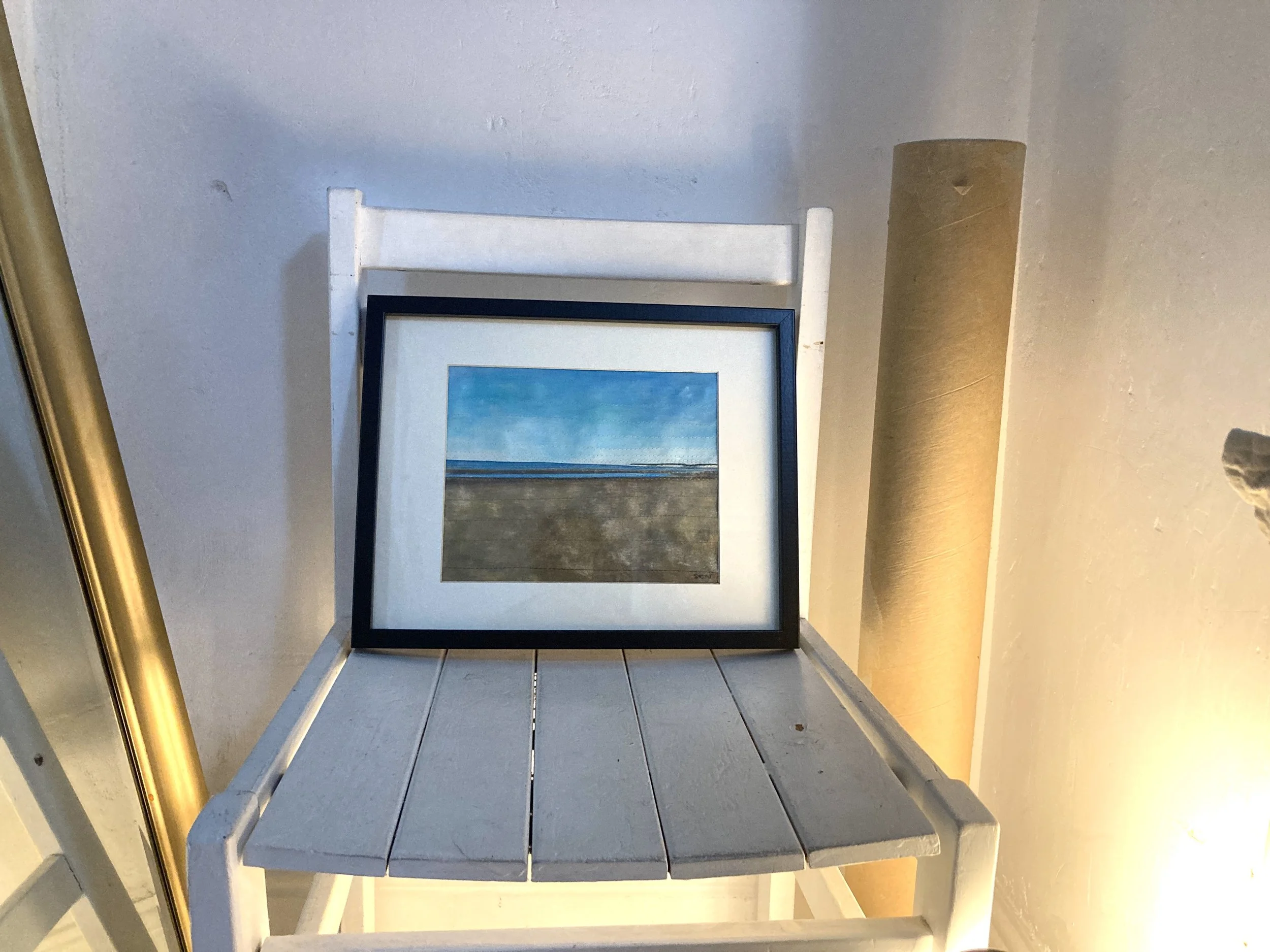 Cliffs on a clear day in the studio.JPG