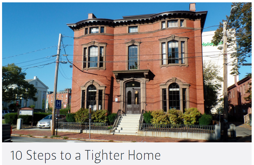 10 Steps to a Tighter Home