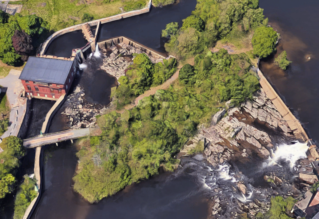 Saccarappa Falls Dams, Westbrook