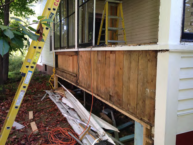 Demolition of the addition built by Leon L. Bean was removed for historical accuracy. The demolition of this addition was documented per request of the Freeport Historical Society..png