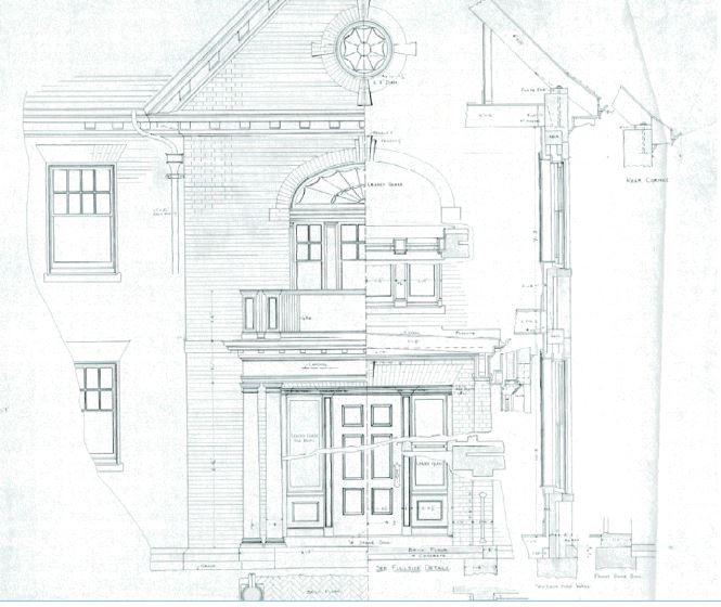 Callander House Front Facade Plan.JPG