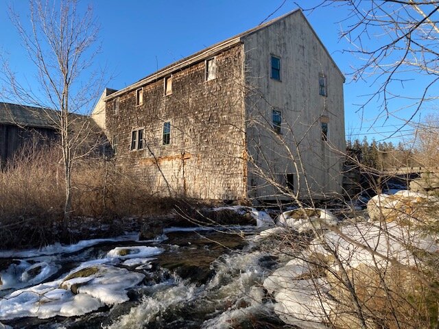 Old Bristol Historical Society - Mill at Pemaquid Falls