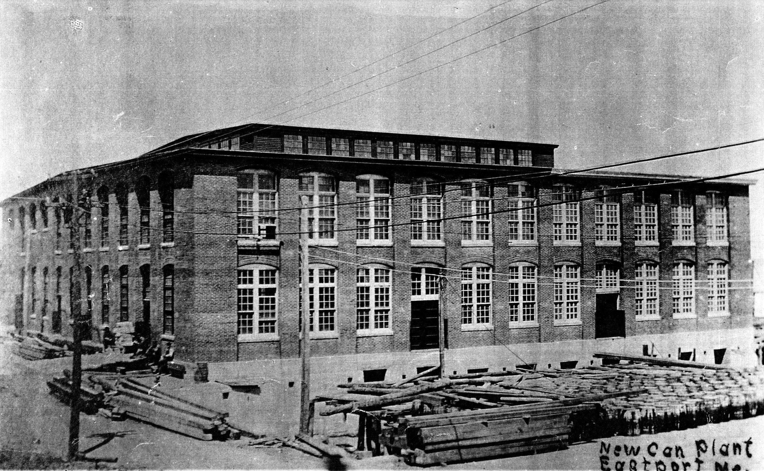 American Can Company Building under construction in 1908, image courtesy of Dirigamus, LLC