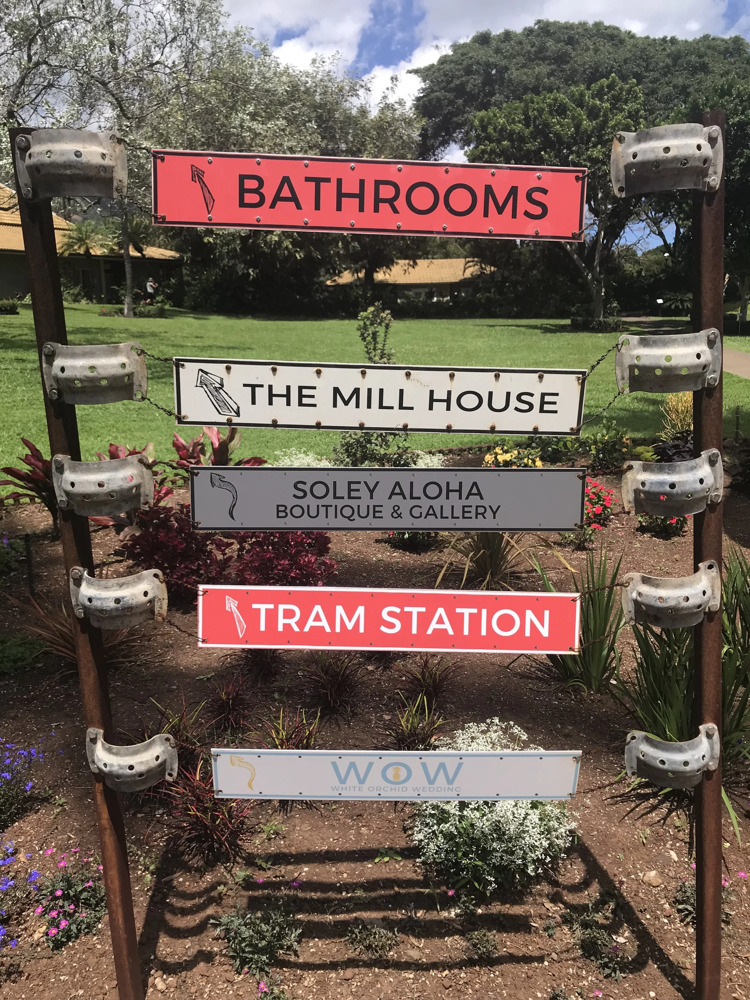 At the Maui Tropical Plantation.