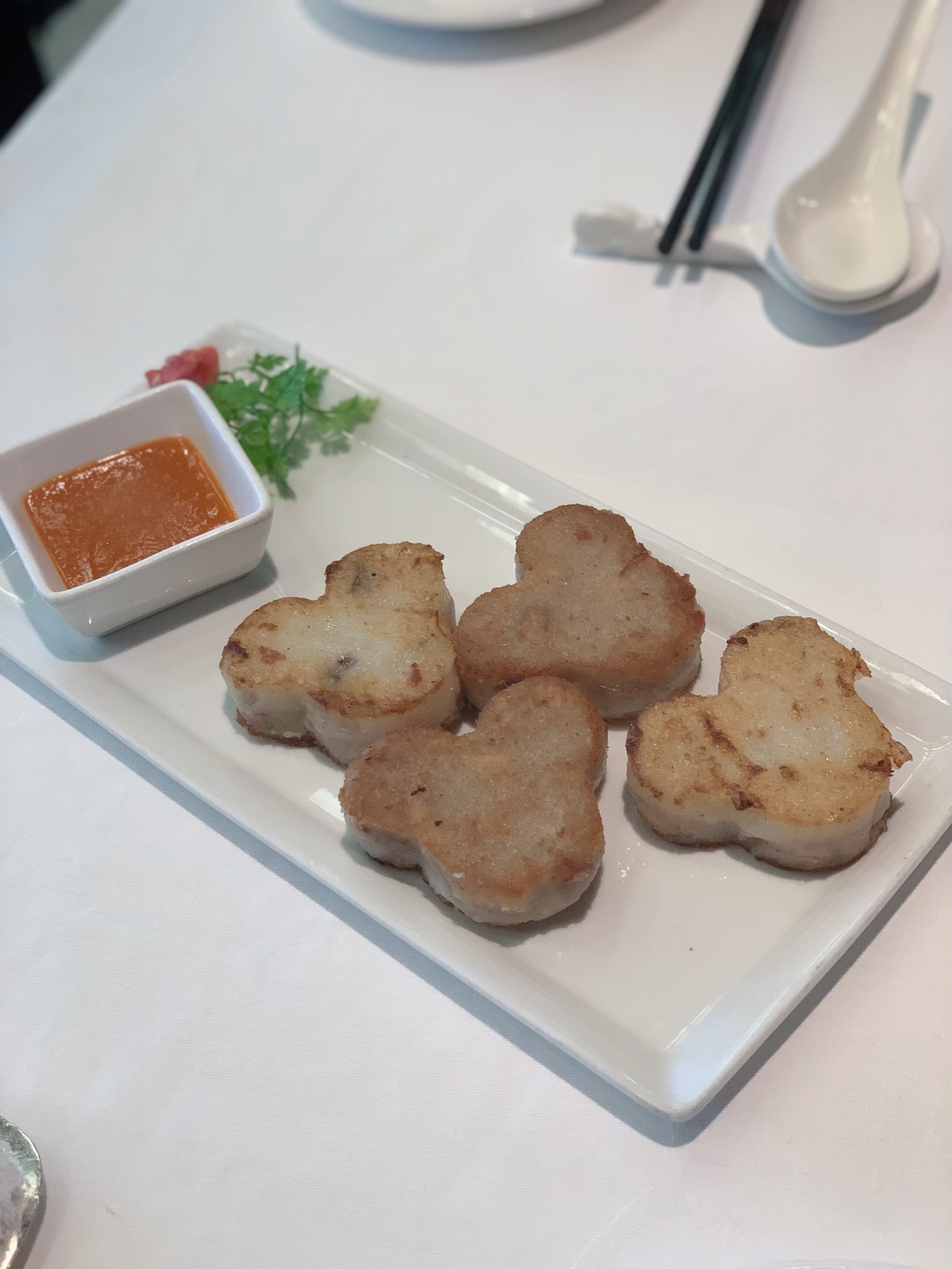 Mickey’s Double-layer Turnip and Taro Cakes