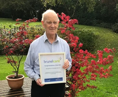 Brunelcare Volunteer Clocks Up 35000 Hours