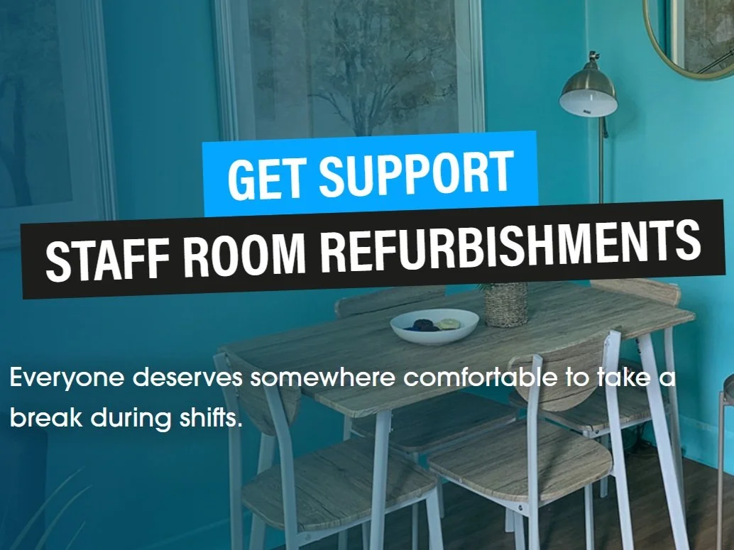 Get Support for Staff Room Refurbishments