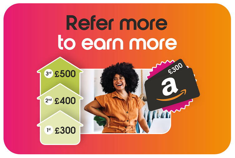 Refer and earn unlimited rewards!
