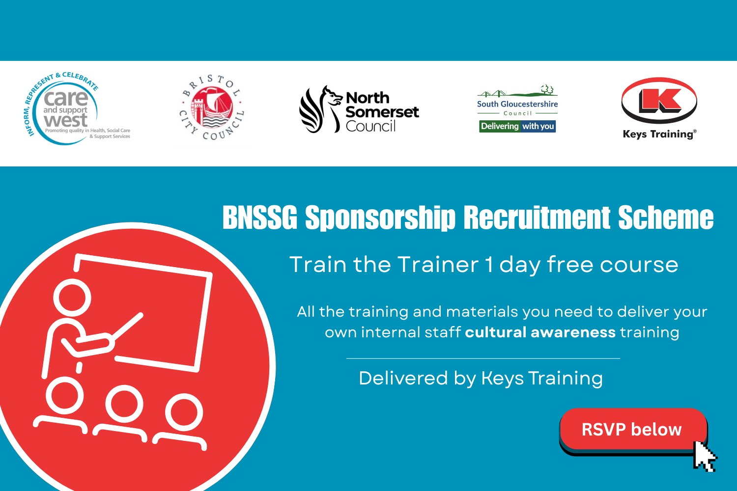 Sponsorship Recruitment – Train The Trainer Course with Keys Training (online workshop)