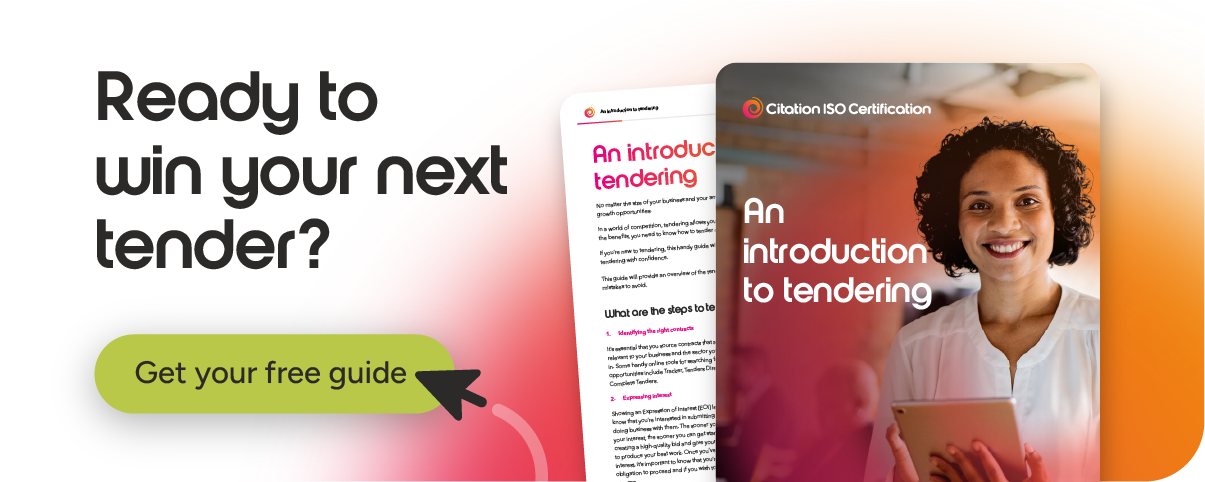 Your free guide to winning more tenders