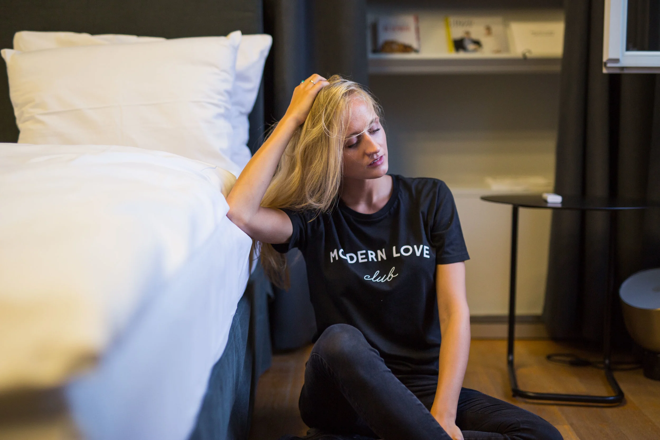 Modern love black t-shirt