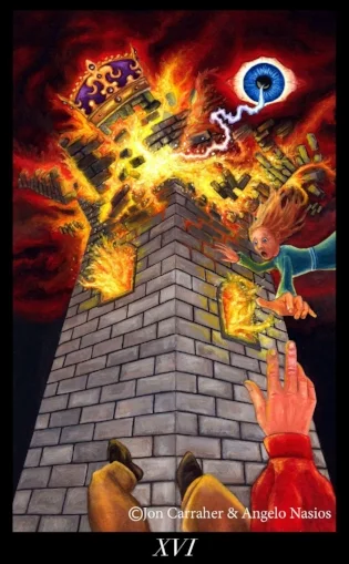 Tarot from a first person POV: The Inner Journey Tarot by Angelo Nasios and Jon Carraher.
