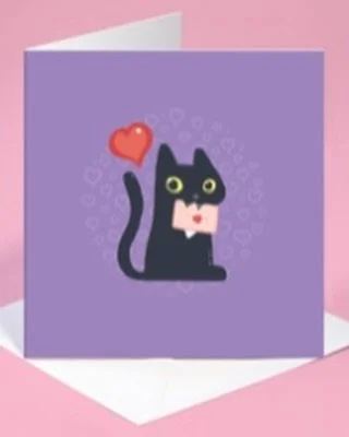 💕Our most popular #ValentinesDay card is back in stock💌 If you&rsquo;re in the US, Canada, Australia and Nz, pls place orders by 28 Jan. Customers in Eng, Wales and Scotland, pls order by 6 Feb. Thank you! 💌💕 http://pickleandnancy.etsy.com