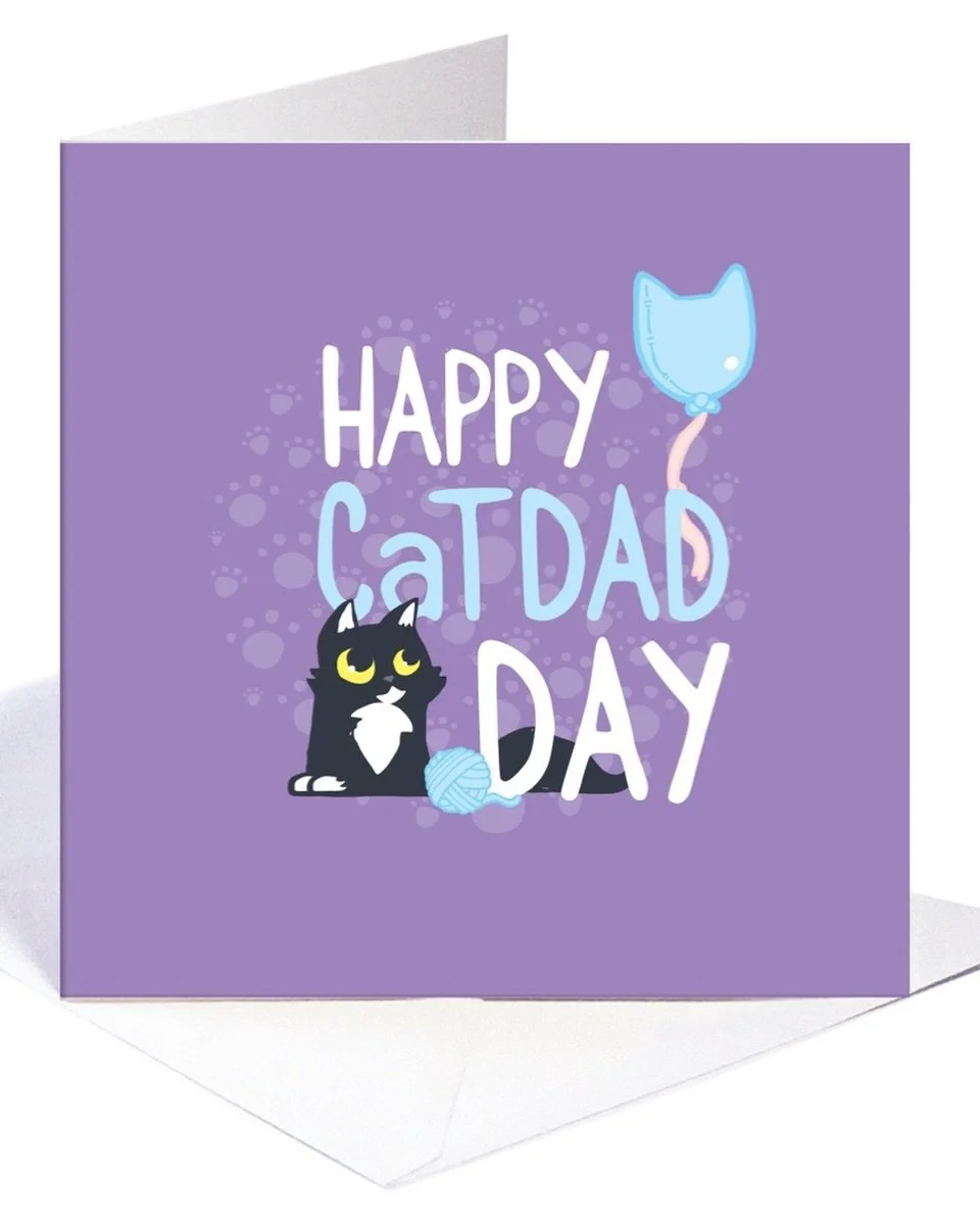 🐈&zwj;⬛💕Please can customers in England, Wales and Scotland place orders for #fathersday cards on or before Sunday 14 June. Thank you! http://pickleandnancy.etsy.com 😻💕💌