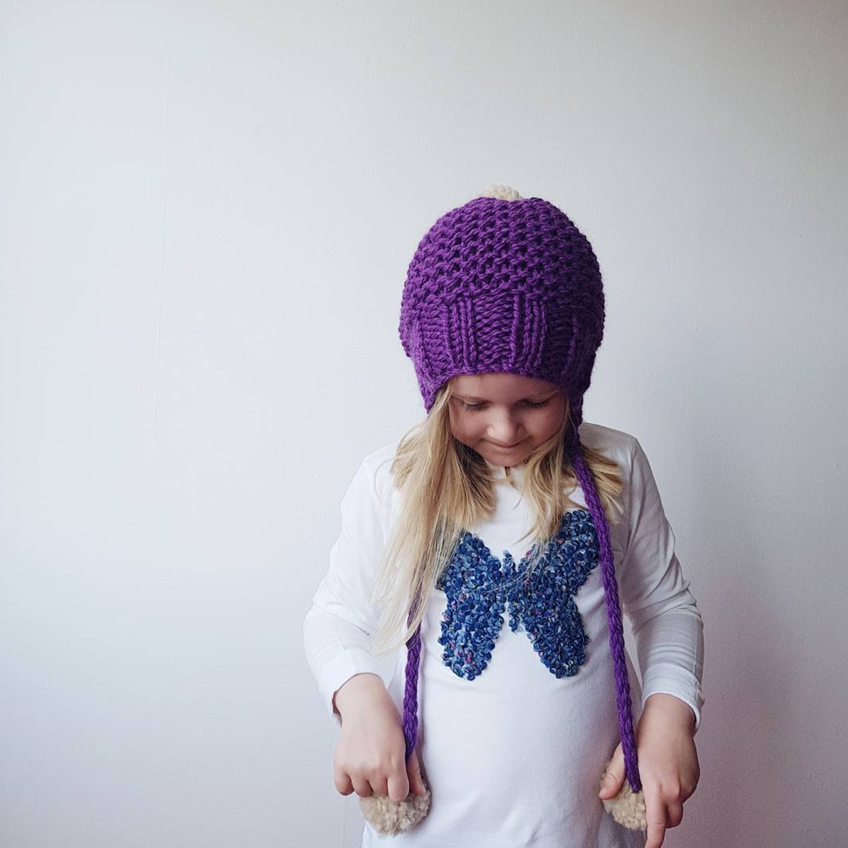 childrens pom pom hats