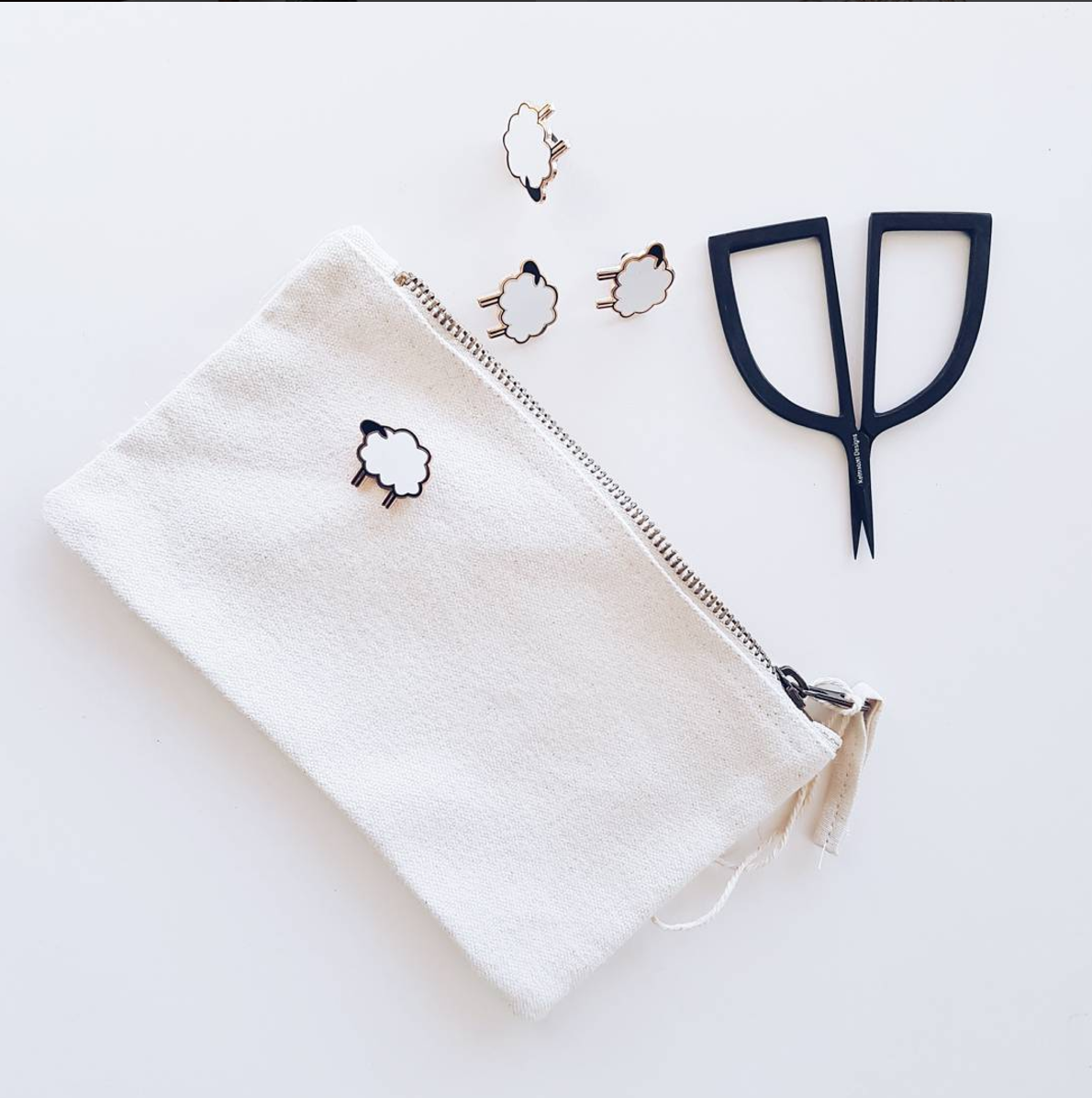 modern knitting scissors