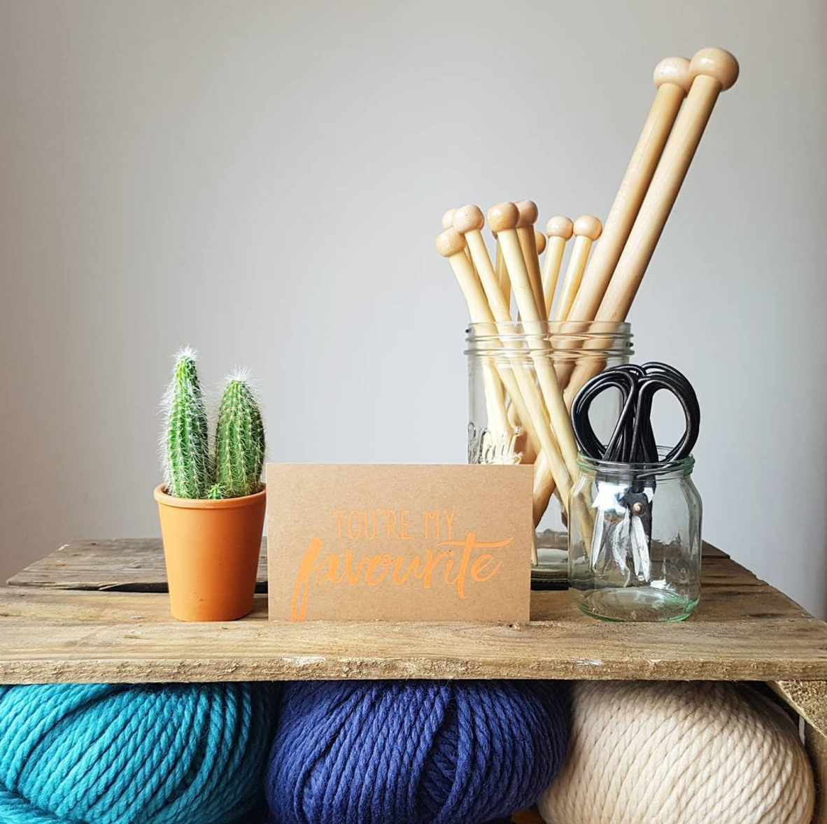 modern knitting accessories