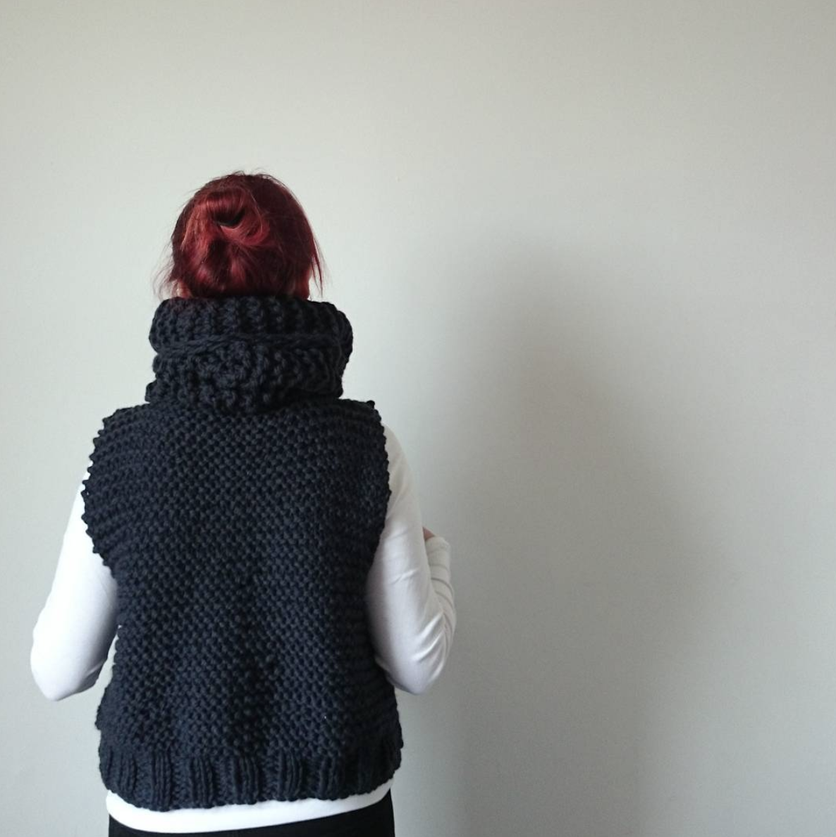 knitted vest