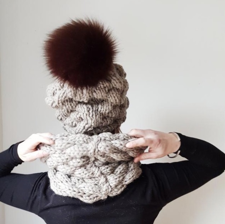 merino wool cowl uk