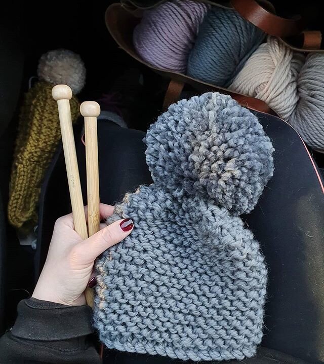 Want to knit your own GIANT pompom hat?

This is a really simple place to start, our pattern uses full words (no abbreviations), includes our beautiful premium quality merino yarn AND knits quickly for an unfrustrating knitting experience 😁

Details