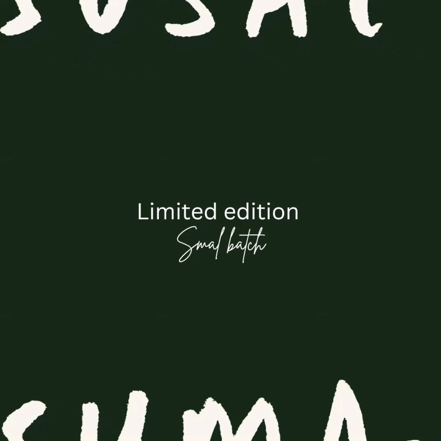 These are SUPER limited.

They're not on the website but available if you DM me.

They're &pound;45 +&pound;3.99 p&amp;p

Clem 🍊

Post will be removed shortly