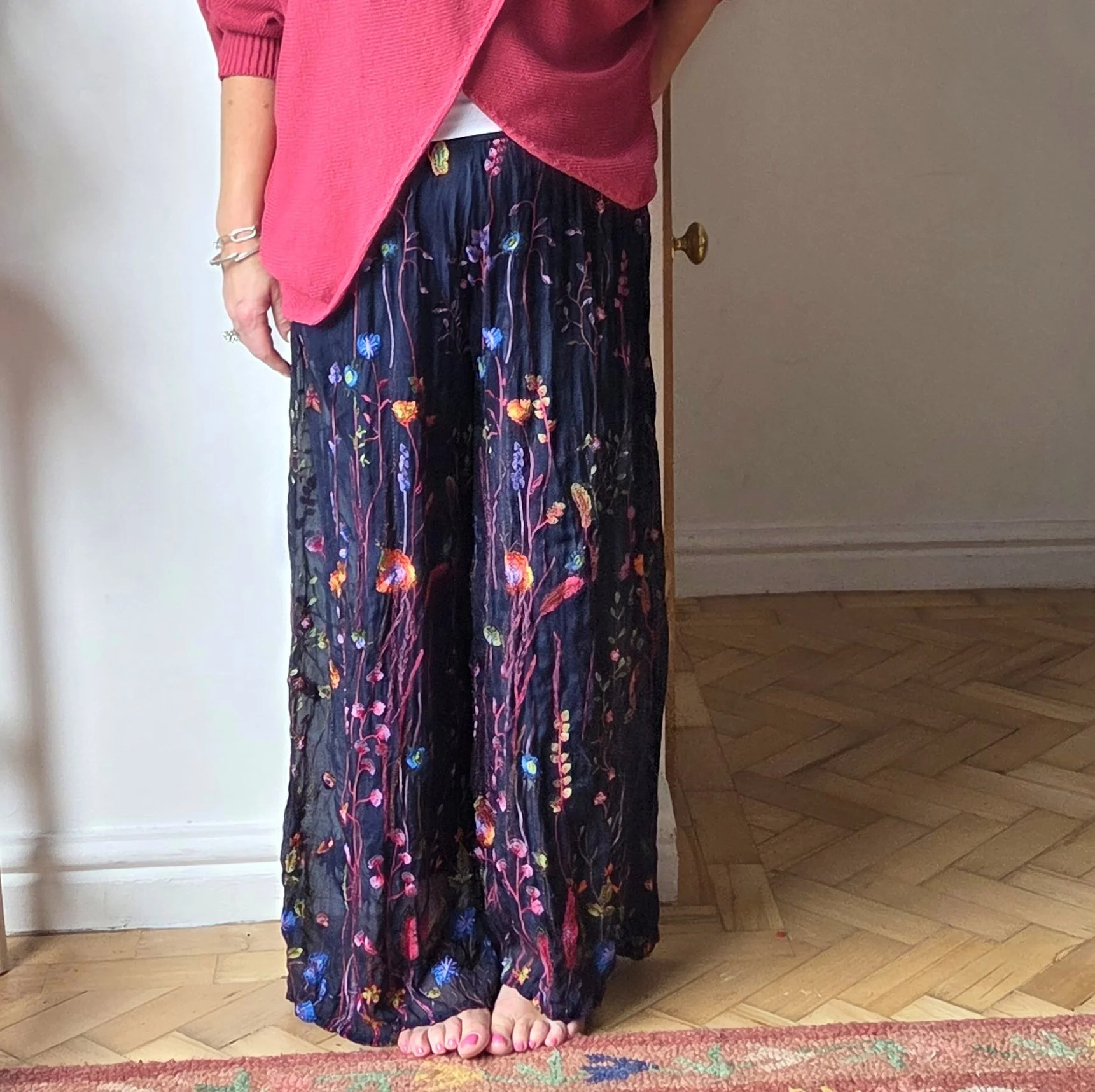 Wild flower trousers