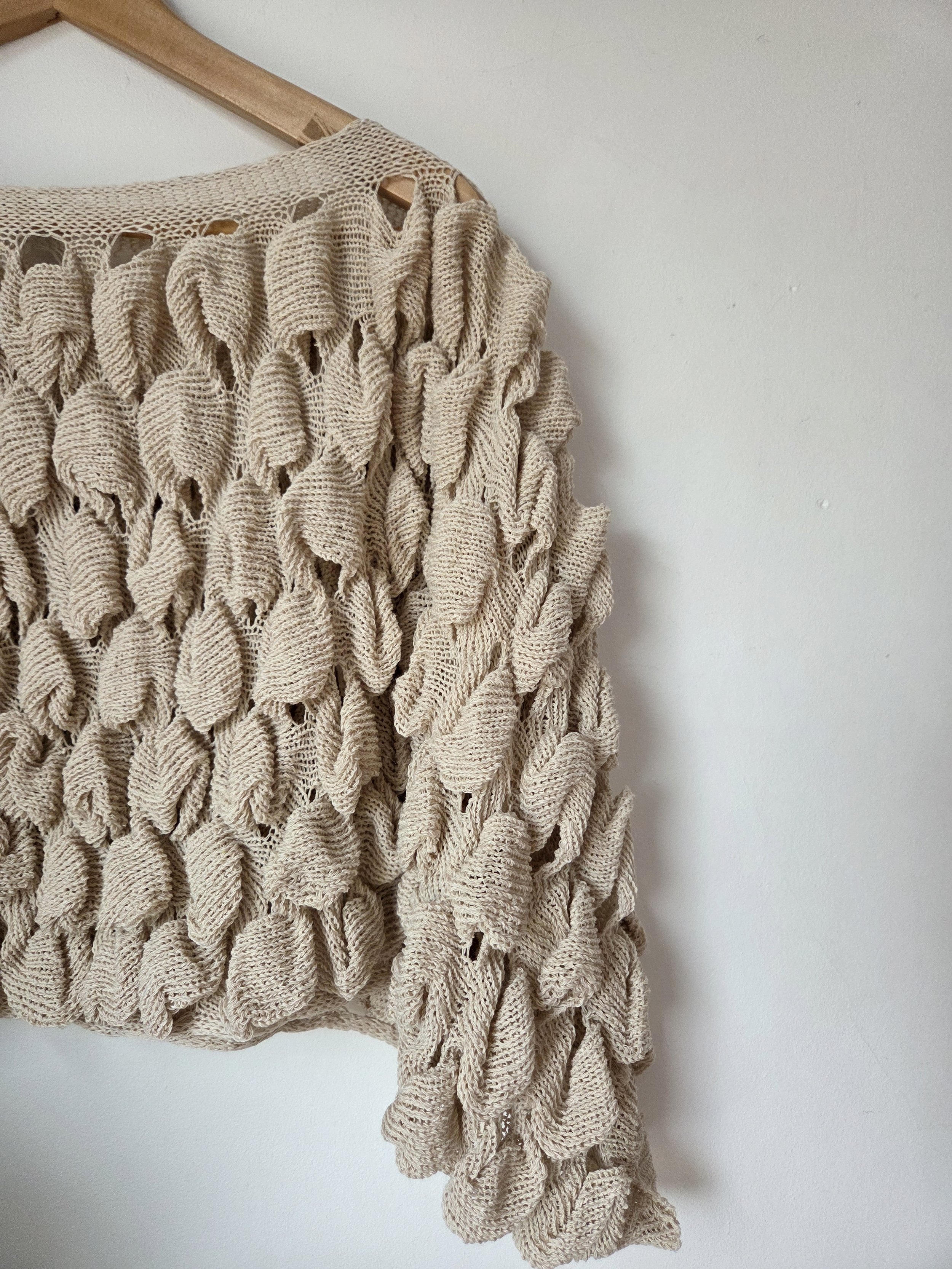 Furrow cropped Jumper