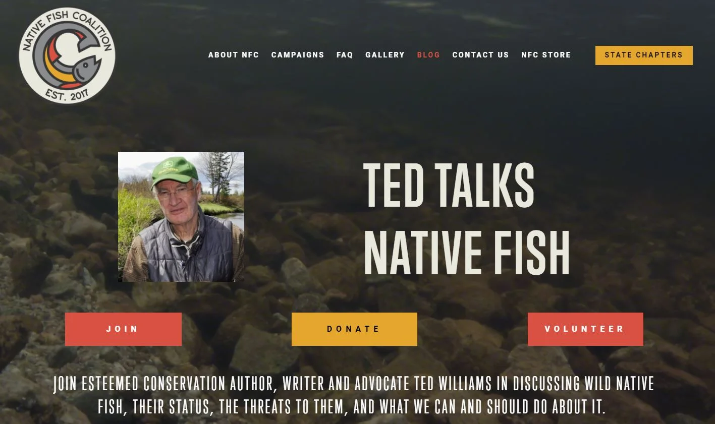 Ted Talks Native Fish Blog