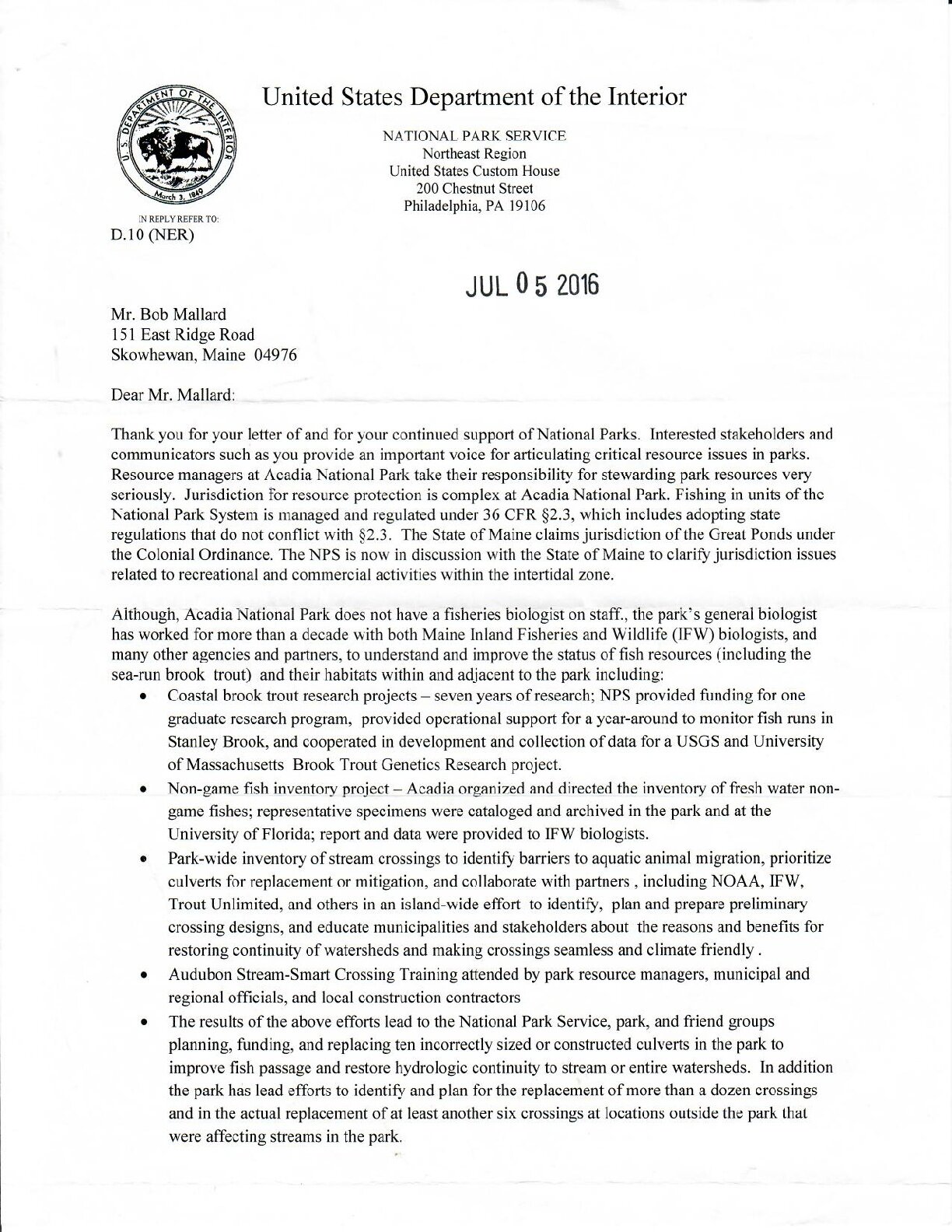 US Dept of Interior Letter- 7.5.16.jpg